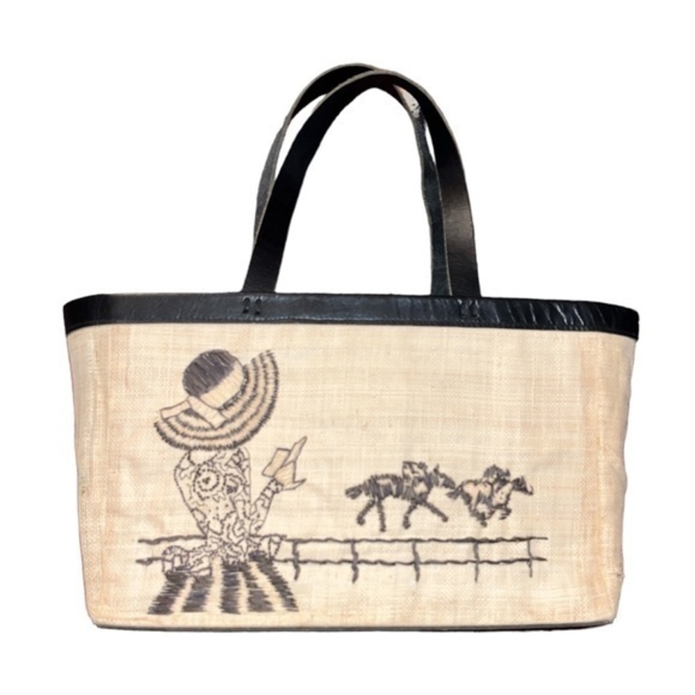 Summer Tompkins vintage style horse race purse